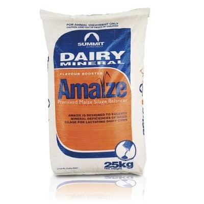 Summit Dairy Mineral Amaize in a 25kg bag
